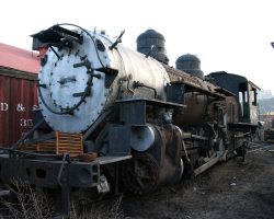 The K-37 that you don't see very often - 498. Being stiff, heavy, and hard on the track, the D&S doesn't run them. The C&TS ran 497 until a couple years back.