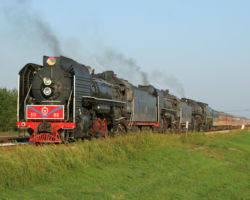 The whole train at Silvis