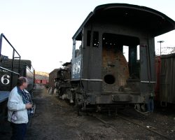 The cab, with most of the goodies preserved elsewhere.