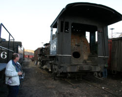 The cab, with most of the goodies preserved elsewhere.