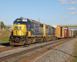 Further north, I found this local sitting on the siding in Cordele under some nicely clearing skies.