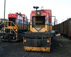 A final look at the Hot Shot 1 and Big Al 7 as the light fades for the day.