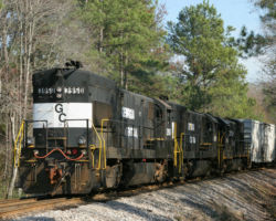 Back at Lyons, we find another eastbound tied down east of Winge Road.