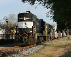 While I was out looking for anything else moving, the eastbound took off - presumably sometime between 1500h and 1600h. I met up with him coming through Soperton, GA.