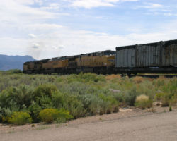 This is Monday's Dirt Train at Sunnyside. I almost missed it, since I was waiting on the tunnel motors to take it. Turns out they used the road power instead.