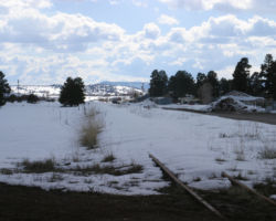 The west end of the Cumbres & Toltec is somewhere under that snow, and beyond that starts the 107 abandoned miles into Durango.