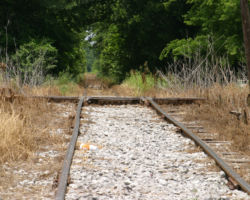 Some of the less-than-great MSDR track at Lula, MS