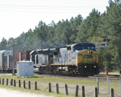 If I got my scribblings correct, this is Q456 northbound through Folkston.