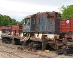 What's left of SOU 8274 - the poor thing's been cannibalized!