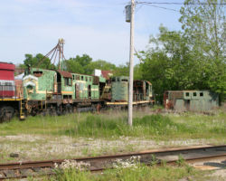 Partial view of the Trenton dead lines