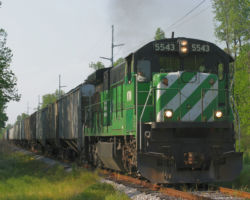 Just along the line back from Trenton to Humboldt, TN