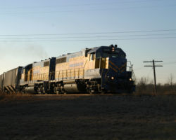 After switching forever at Dublin, 2005 and crew head north again towards Dublin, TX