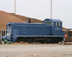 This little switcher started life as Rock Island 835. Today it's Central Kansas 101, and can be found in Scott City, KS