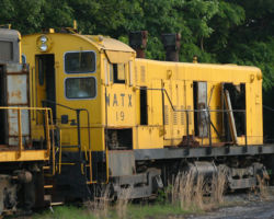 WATX 19 is an ex-MKT Baldwin S12 that's been repowered by EMD