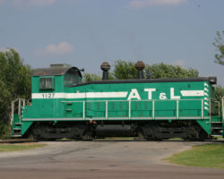 AT&L aren't the cities the line connects; they're the grandsons of the road's owner - Austin, Todd, and Ladd