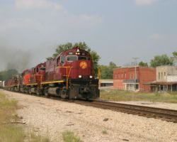 Once again back in downtown Seligman, MO