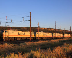 One last look at the BM&LP power in the final rays of evening light.