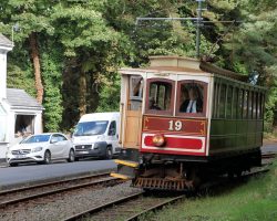 The easiest and most convenient way to get to Groudle is via the Manx Electric, just as has been done for 124 years now.