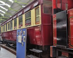 This is IMR F.36, otherwise known as the "Queens Coach". It earned that name as it was reconfigured to haul Queen Elizabeth in 1963, and then to haul Queen Elizabeth II in 1972.