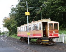 This is the final run to Ramsey for the day. I've decided to take the bus back. As much as I love vintage cars, my butt is worn out from sitting on hard wooden benches all day.