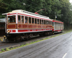 #6 and (probably) #41 headed for Douglas at Groudle.