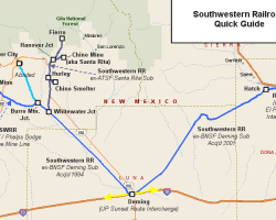 Quick Guide to the Southwestern Railroad of NM