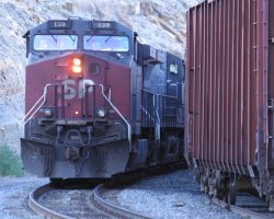The first of the two northbounds, SP 139 pulls through Bridgeport. The engineer was nice enough to give me what he knew of the lineup behind him.