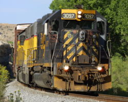 Just geographically west of the Roubideau siding, near the Seep Creek bridge