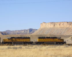The Potash Local waits for the ZDVRO to clear Brendel, UT