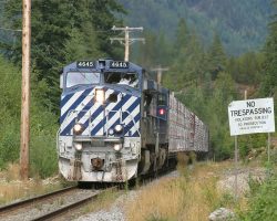 Approaching McGuire, just south of the Whistler area.