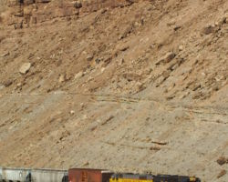 Moving along the Gunnison River deep in Dominguez Canyon