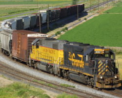 Pulling through Roubideau, with nobody to meet