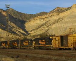 Getting ready to drop the cars and tie everything down for the night