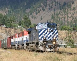 Finally arriving at the division point of Lillooet, the crew is about ready to turn in for the day.