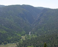 Just a look back at the east end of the Toltec Gorge.