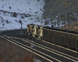 UP works up through West Kyune with a loaded IPPX train
