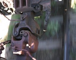It just proves that when I'm bored, I'll photograph anything. In the high desert above Antonito, there really aren't many photo opportunities for a passenger on an eastbound in the late afternoon.