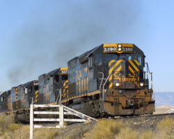 Through the cattle guard a few miles up from Banning on the Sunnyside Branch