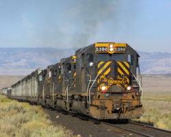 5390 and the other motors work towards the ECDC landfill at Sunnyside, UT.