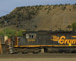 One last look at 5349 in the evening light