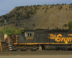 One last look at 5349 in the evening light