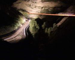 What I believe was MROGJ heads down the Price River Canyon near Nolan