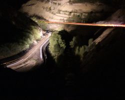 What I believe was MROGJ heads down the Price River Canyon near Nolan