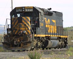 5349 sits at the Summit after giving something a push