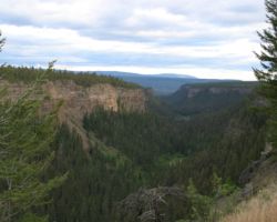 For those that wonder why it's called Chasm, this is only a few feet from the railway bed...