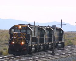 The four motors retake the main at West Mounds