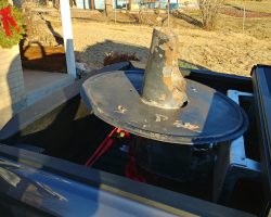 Arriving in my driveway just in time for Christmas - my first signal head.