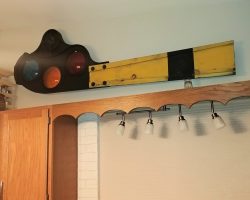 Completed! One semaphore in the kitchen, always set to stop.