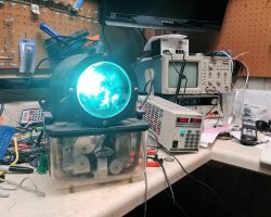 A bench test of the lamp relay for my signal on Dec 20, 2018.