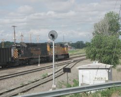 Not only does the latest Tennessee Pass rumor have power assigned, but it's finally leaving Pueblo at 0930h